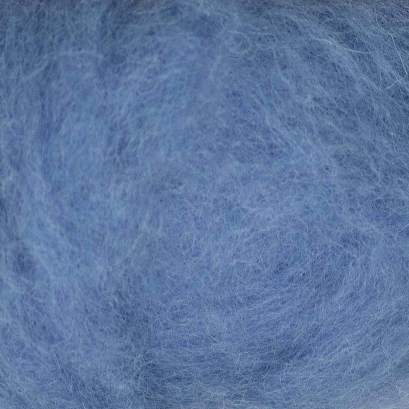 Carded NZ Wool For Needle Felting Batts – Bleu de France #91