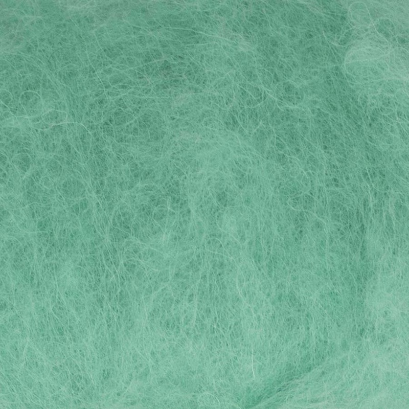 Carded NZ Wool For Needle Felting Batts – Magic Mint #116