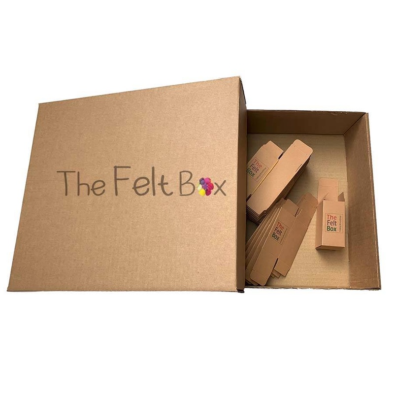 Wool Storage Boxes for Creating your own Colour Palette