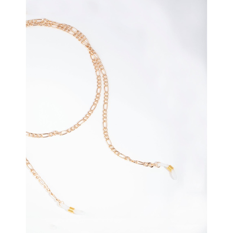 Gold Figaro Sunglasses Chain