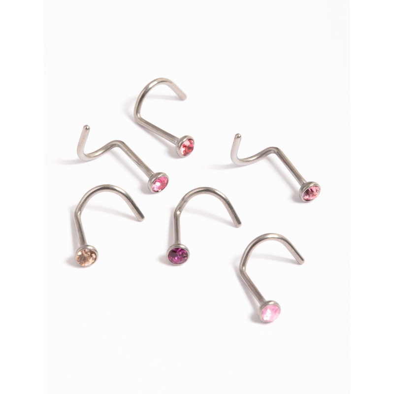 Titanium Crystal Basic Nose 6-Pack