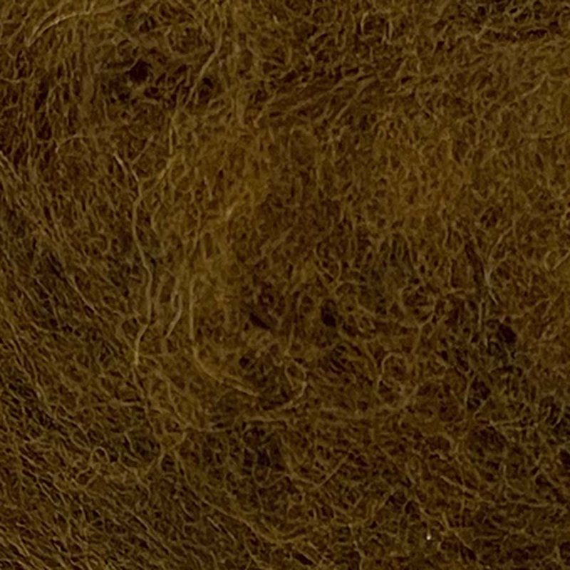 Carded NZ Wool For Needle Felting Batts – Walnut  #25