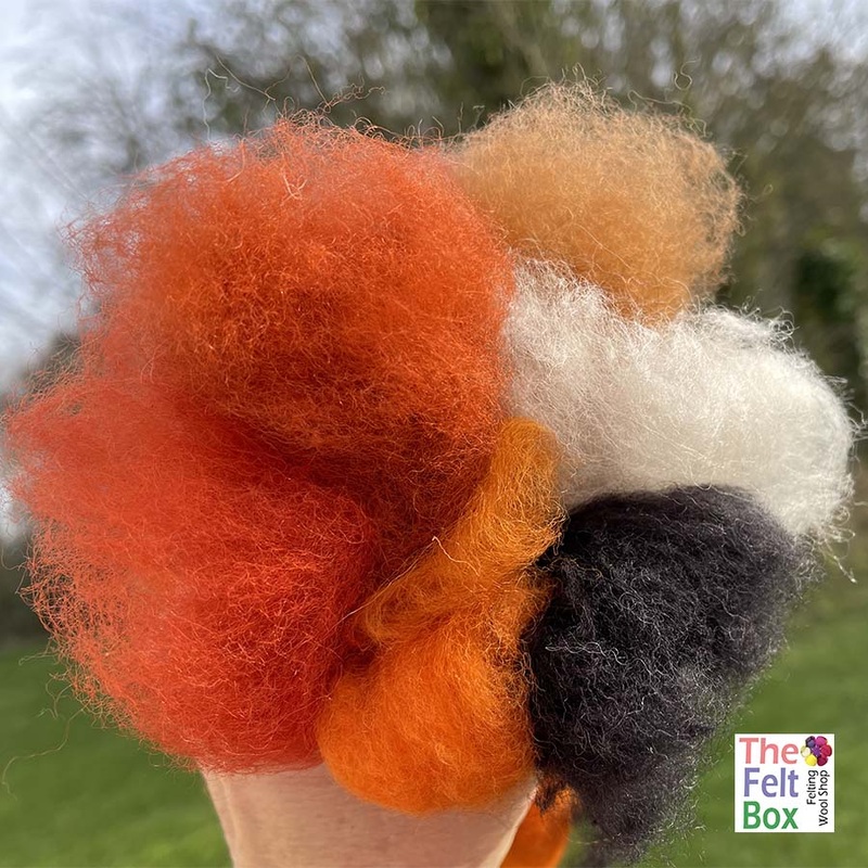 Felting Wool Set Tiger Wool Only NEW (no instructions) 50g