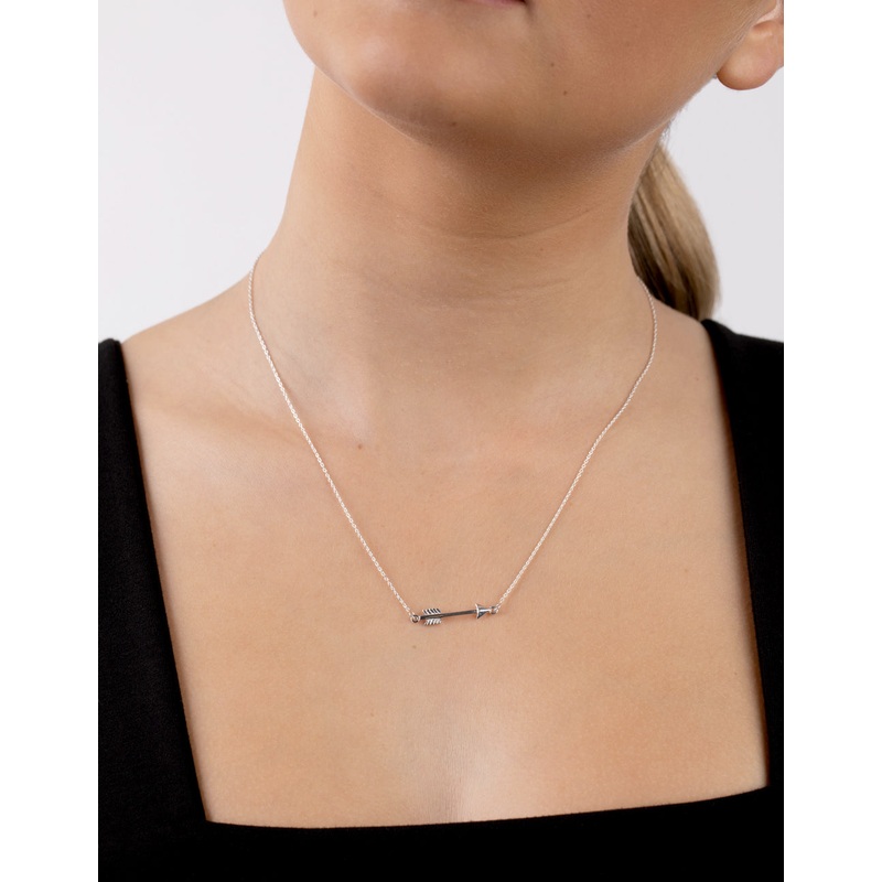 Sterling Silver Arrow Necklace