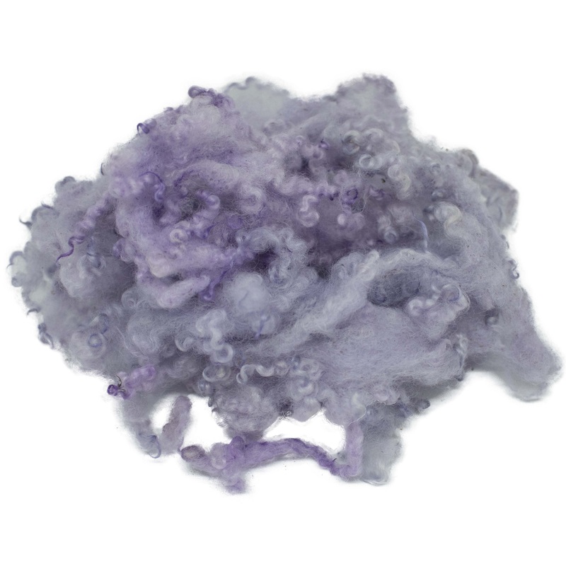 Bluefaced Leicester Wool Locks (83) Fleece Lilac, Purple, Violet | 14g