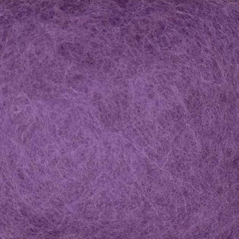 Carded NZ Wool For Needle Felting Batts – French Lavender #57