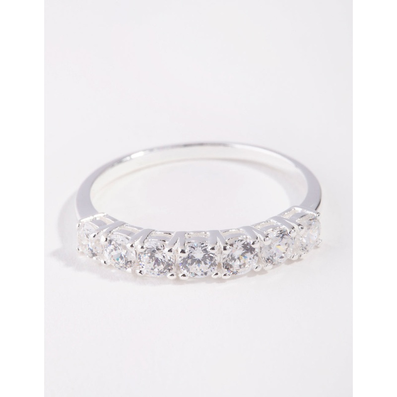 Sterling Silver 100 Facet Statement Ring