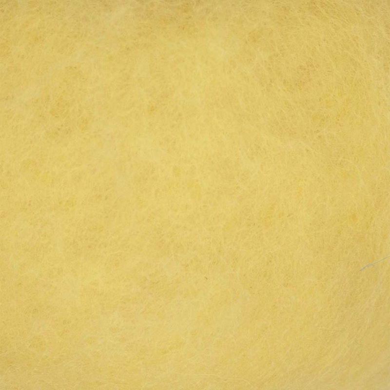 Carded NZ Wool For Needle Felting Batts – Sunshine #104