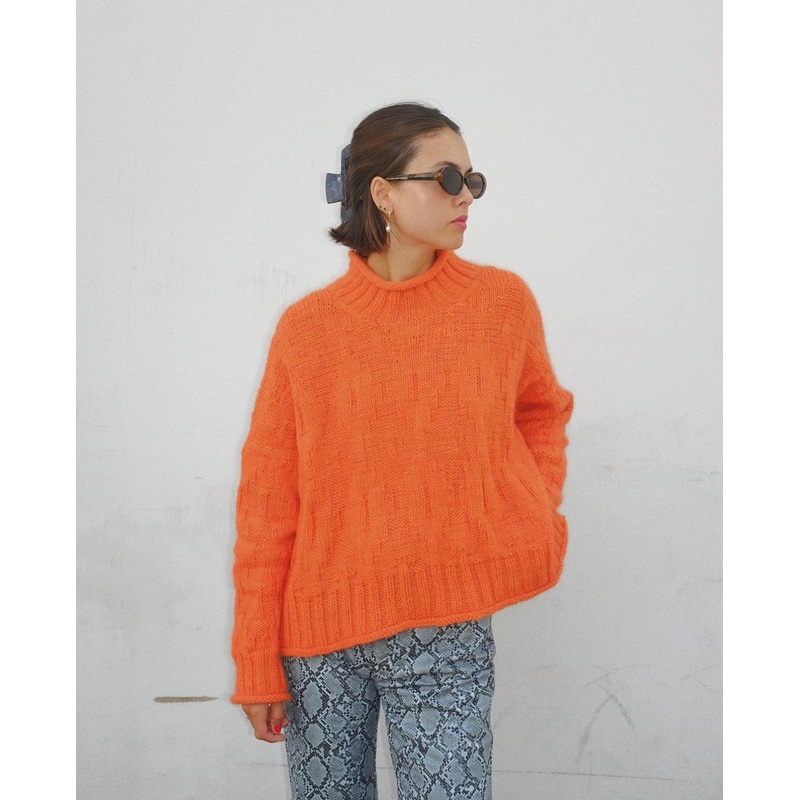 Hilda Structure Sweater|Dansk|Engelsk