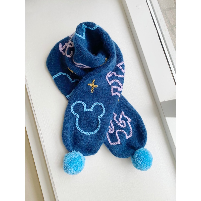 Magic Scarf – Disneyland Paris x Spektakelstrik Strikkeopskrift