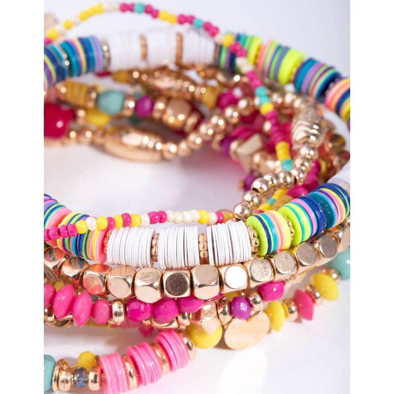 Gold Stretch Multi Bracelets