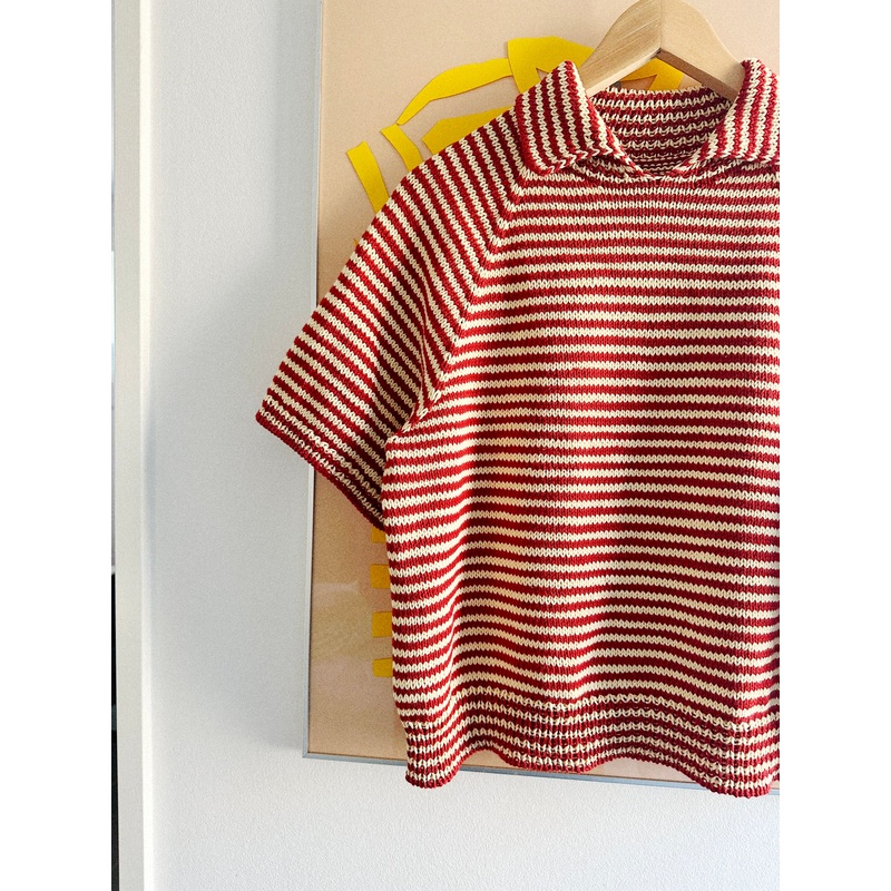 Stripe Overload Polo Tee|Dansk|Engelsk|Tysk