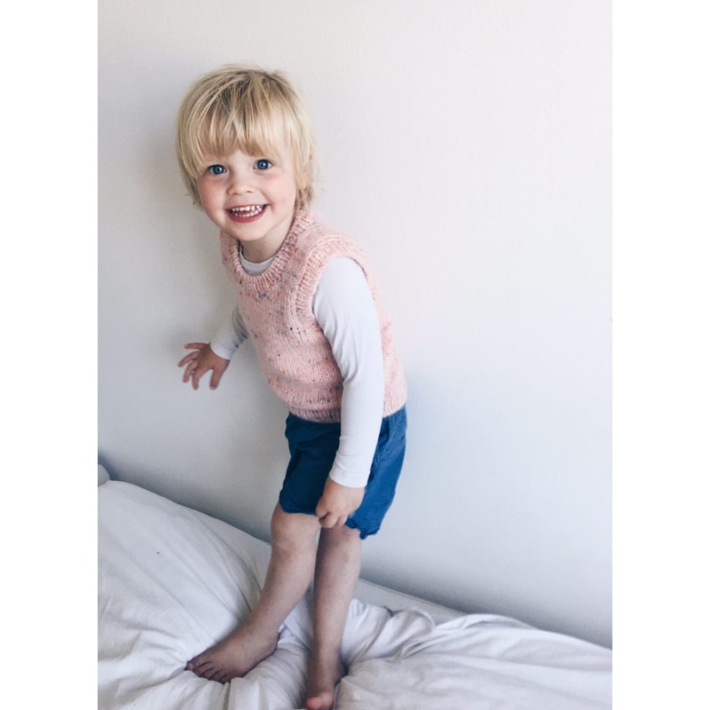 Debutanten Vest Kid|Dansk