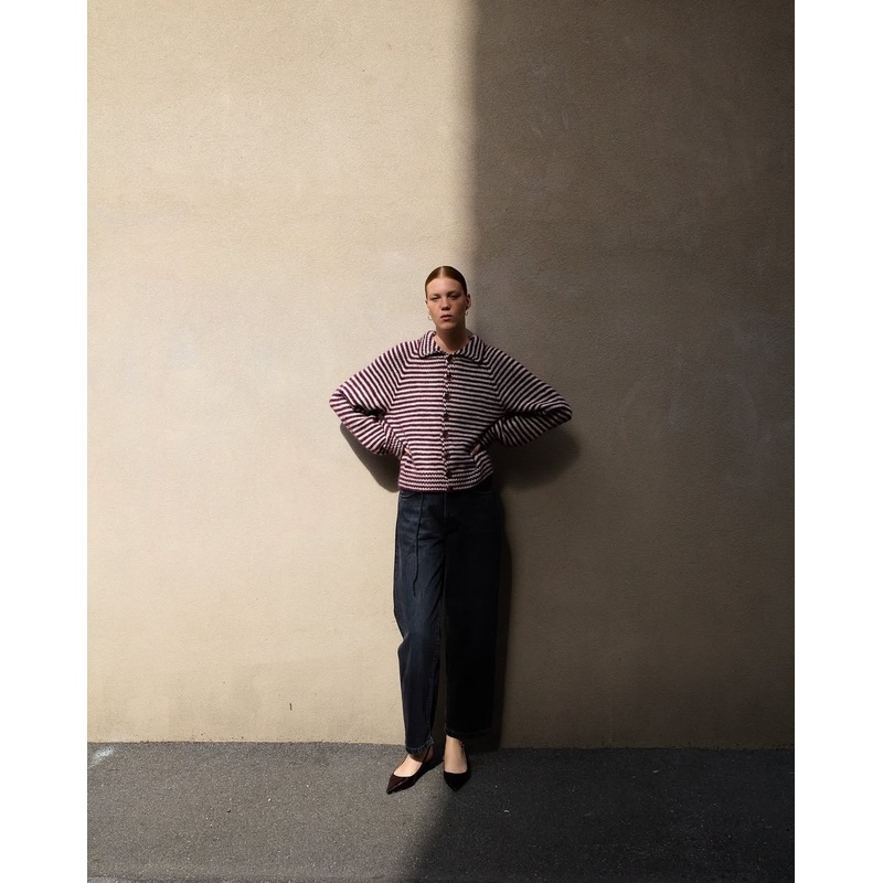 Stripe Overload Cardi|Dansk|Engelsk|Tysk|Svensk|Norsk