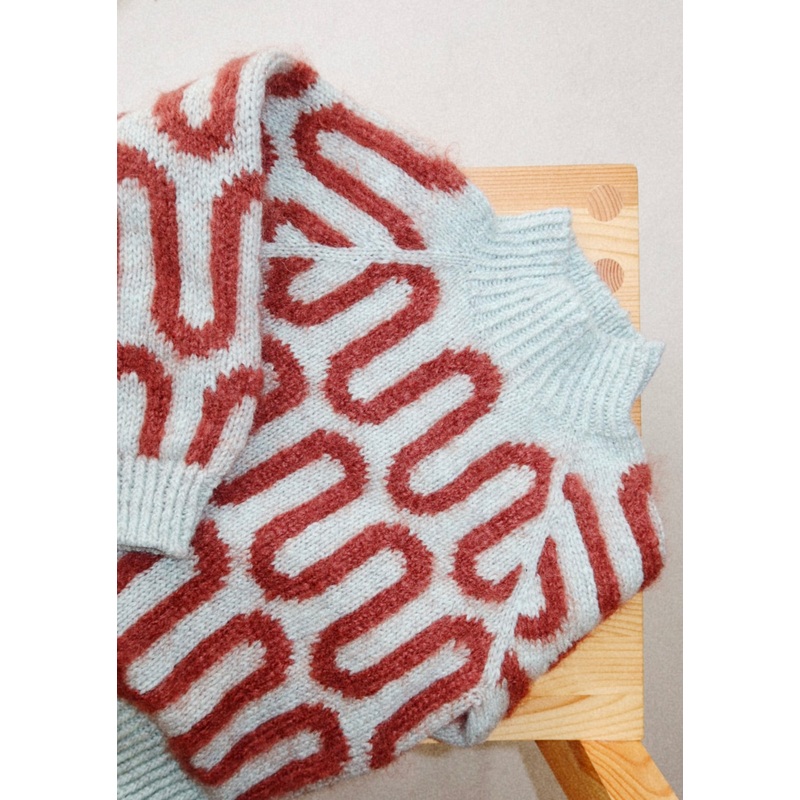 Wave Sweater Kid|Dansk|Engelsk