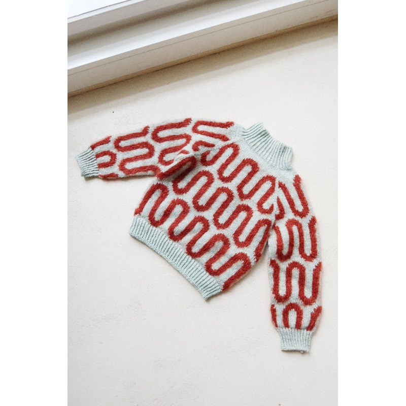 Wave Sweater Kid|Dansk|Engelsk