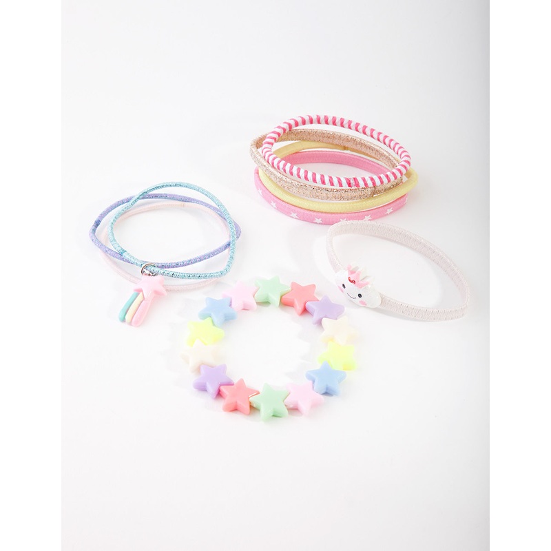 Kids Mega Cloud Bracelet & Hair Tie Pack