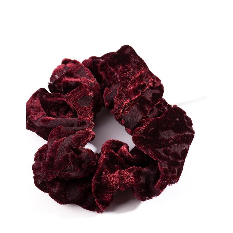 Burnt Velvet Scrunchie