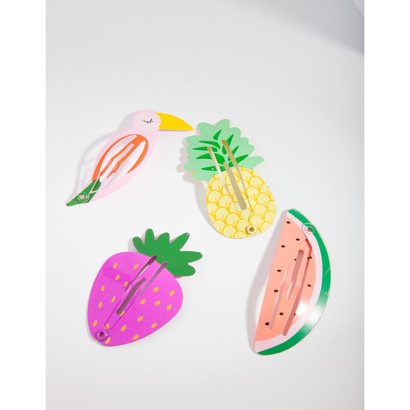 Kids 1cm Fruit Clip 4-Pack