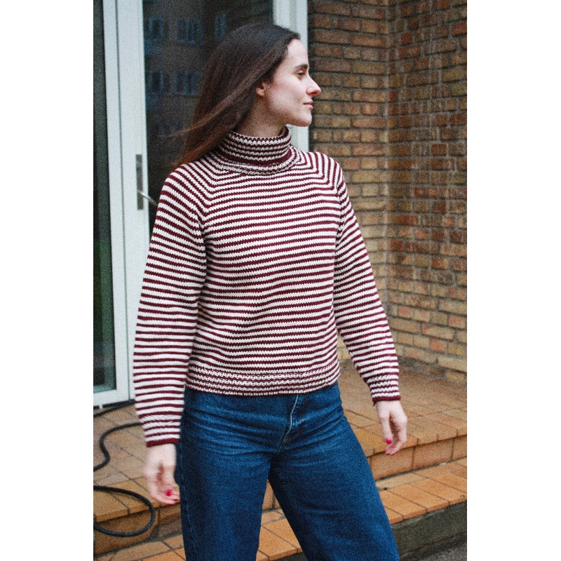Stripe Overload Turtleneck Knit Kit