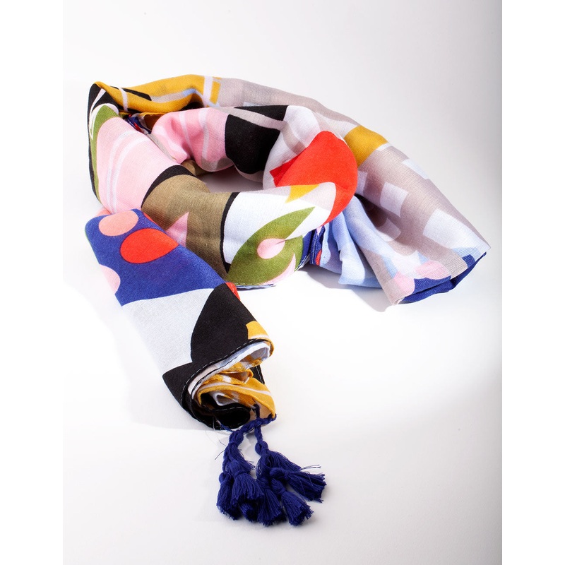 Bold Art Print Scarf