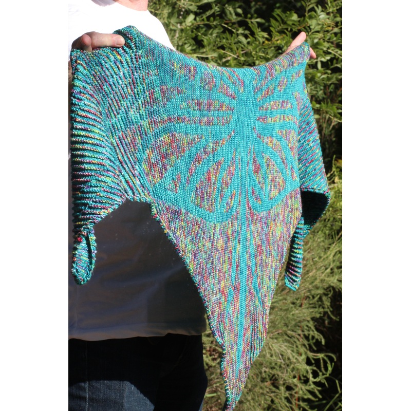 Dragonfly Shadow Shawl Pattern – Download