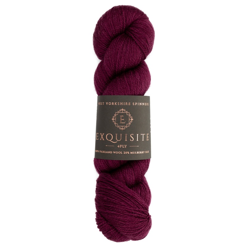 Exquisite – 4ply – Bordeaux