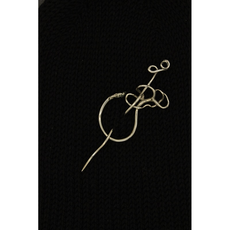 Shawl Pin – Wild Grape Tendril