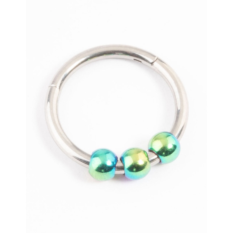 Surgical Steel Metalic Ball Clicker