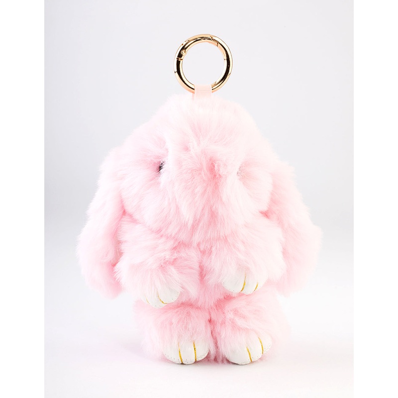 Kids Fabric Large Bunny Key Ring