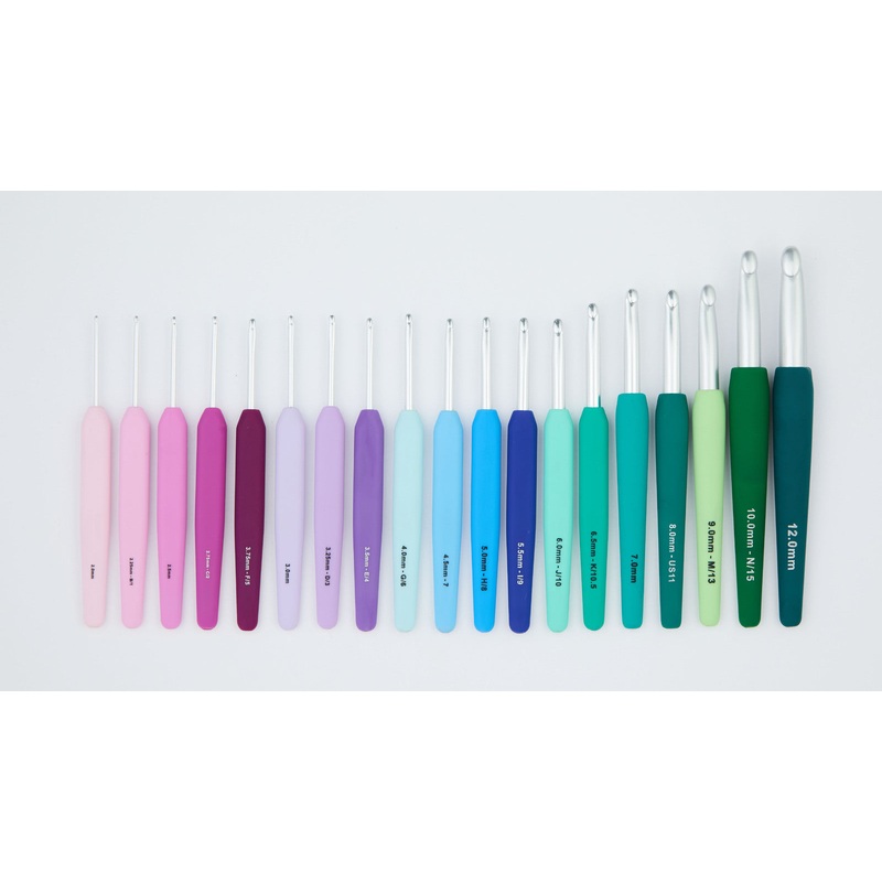 Waves2 – Crochet Hook|2.00 mm|2.25 mm|2.50 mm|2.75 mm|3.00 mm|3.25 mm|3.50 mm|3.75 mm|4.00 mm|4.50 mm|5.00 mm|5.50 mm|6.00 mm|6.50 mm|7.00 mm|8.00 mm|9.00 mm|10.00 mm|12.00 mm