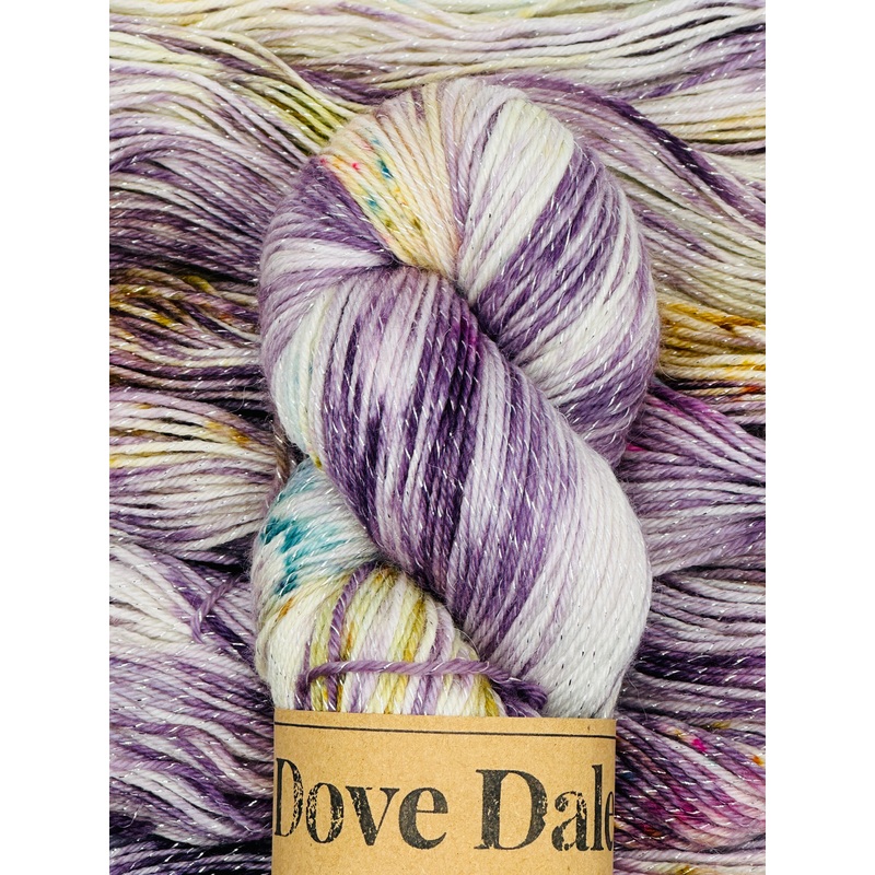 Sparkles 4ply – Dark Purple