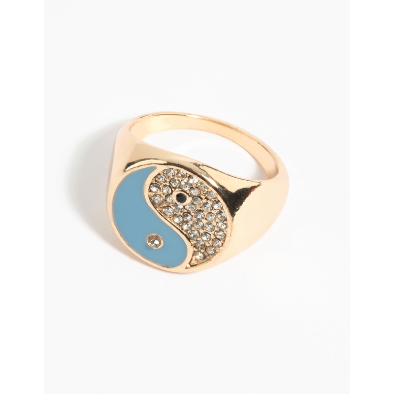90s Yin Yang Ring