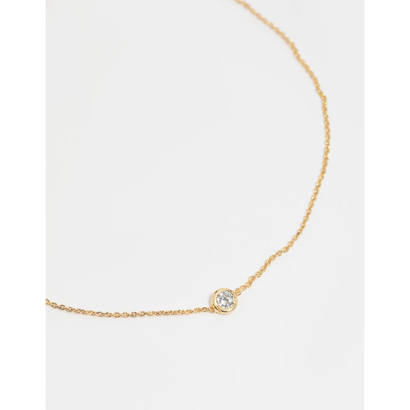 Gold Cubic Zirconia Bracelet
