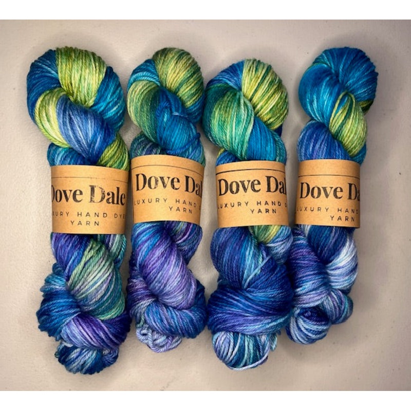 Sock 8ply – Salty Lagoon