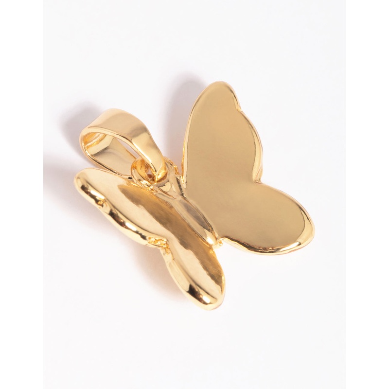Gold Plated Butterfly Charm