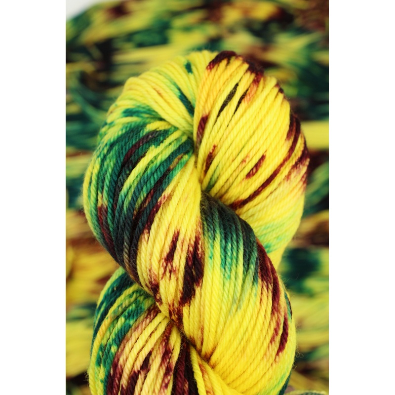 Camouflaged Jacket – Merino 8ply