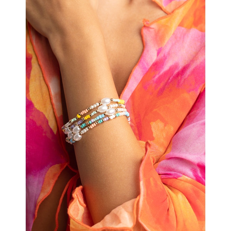 Colourful Rope Chain Bracelet 5-Pack