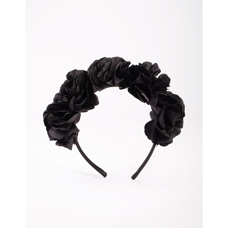 Black Veil Headband