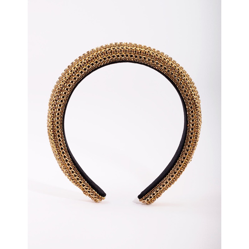 Diamante & Chain Alice Band