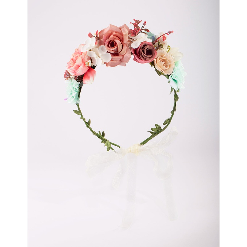 Mixed Flower Halo