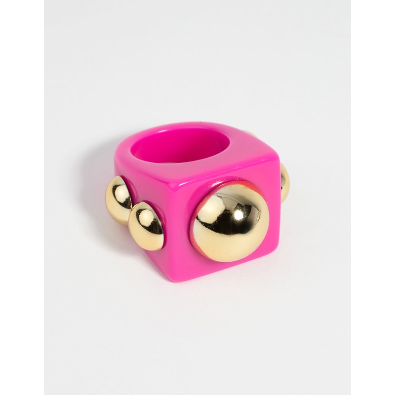 Pink & Gold 90s Ring