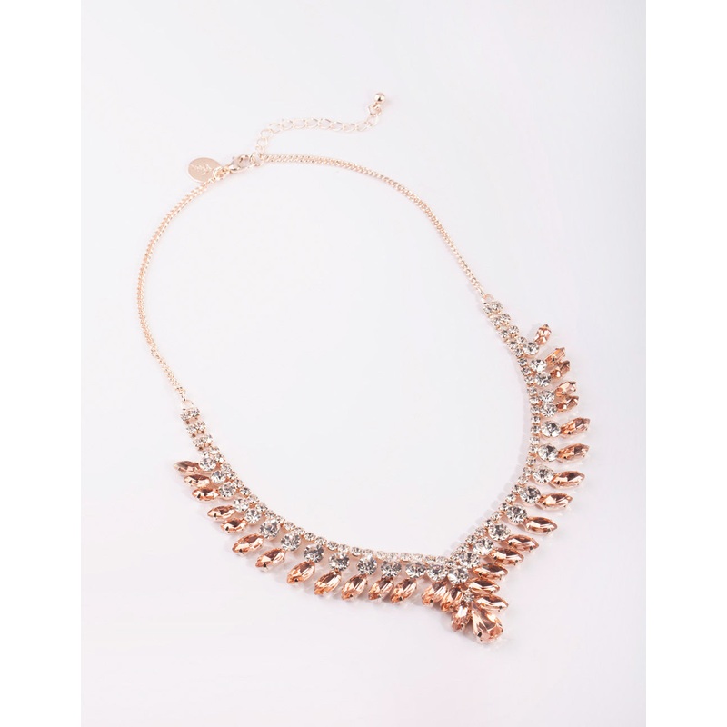 Rose Gold Pointed Necklace