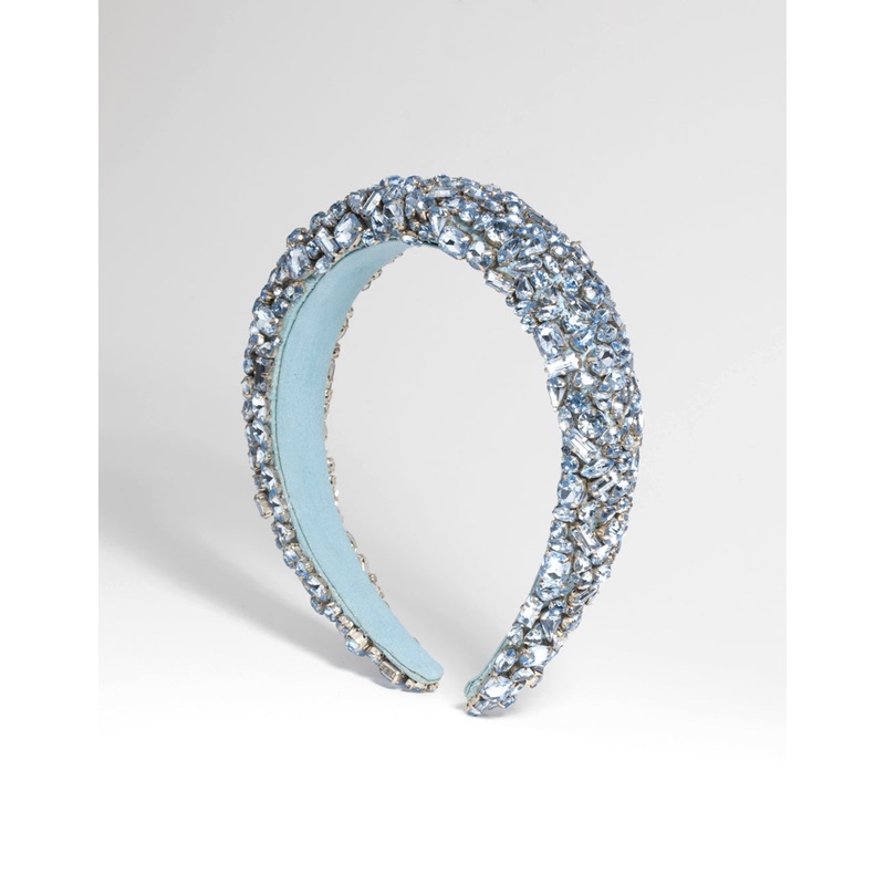 Blue Padded Alice Band