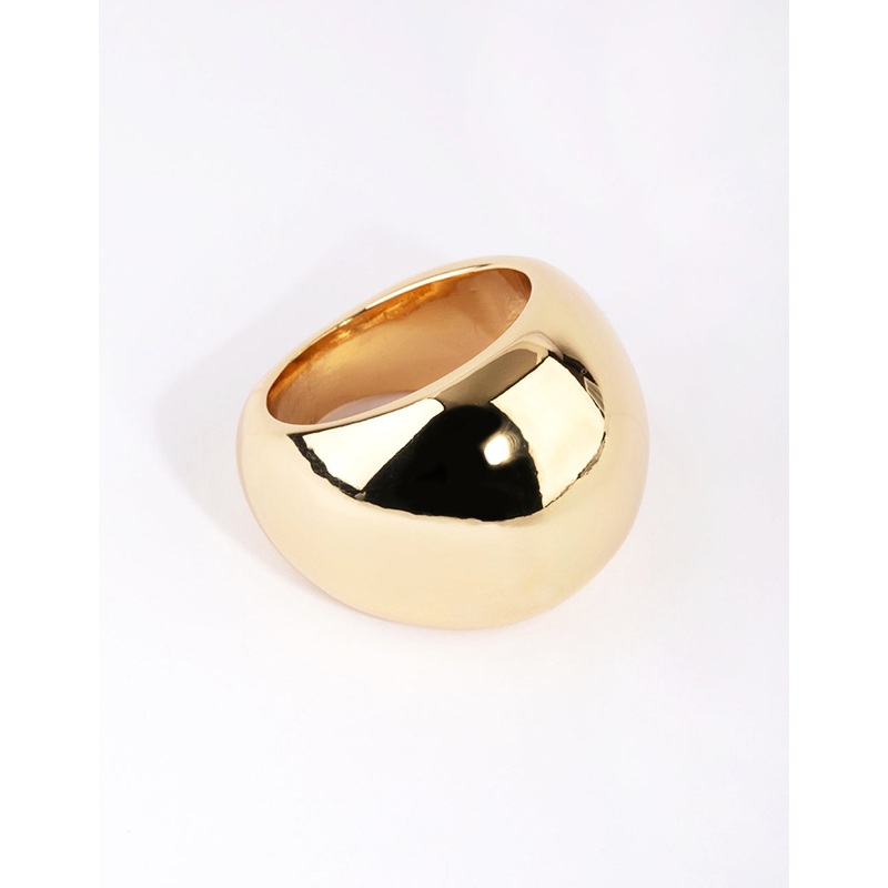 Gold Plated Statement Ring|SM|ML