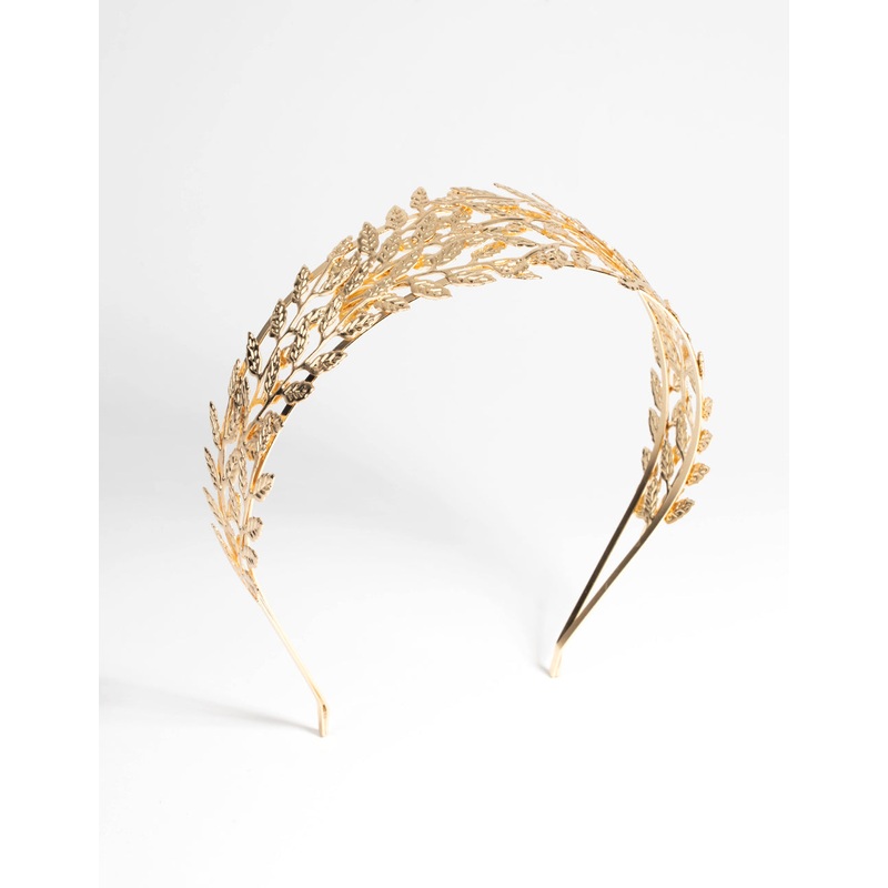 Gold Vine Alice Band