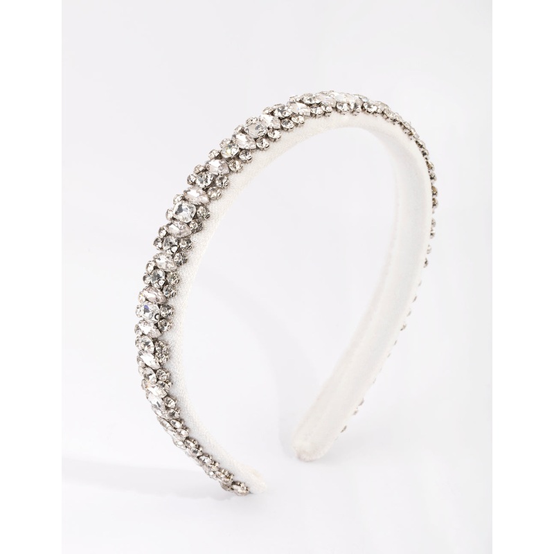 Mixed Crystal Detail Alice Band