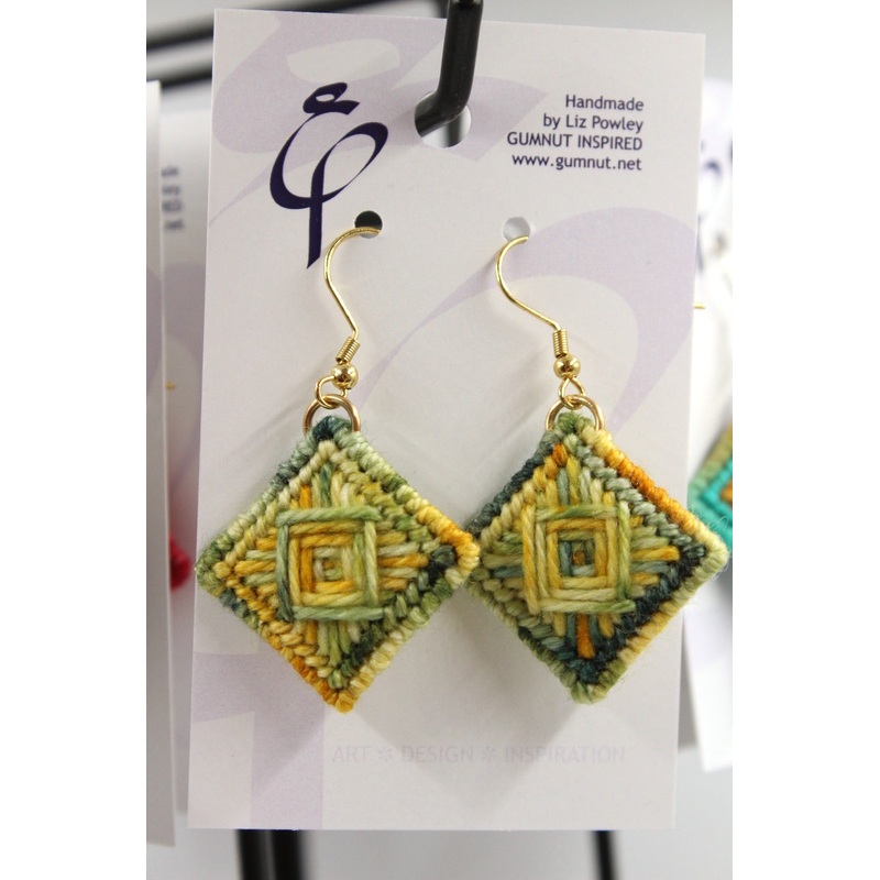 Earrings – Needlepoint – Day One
