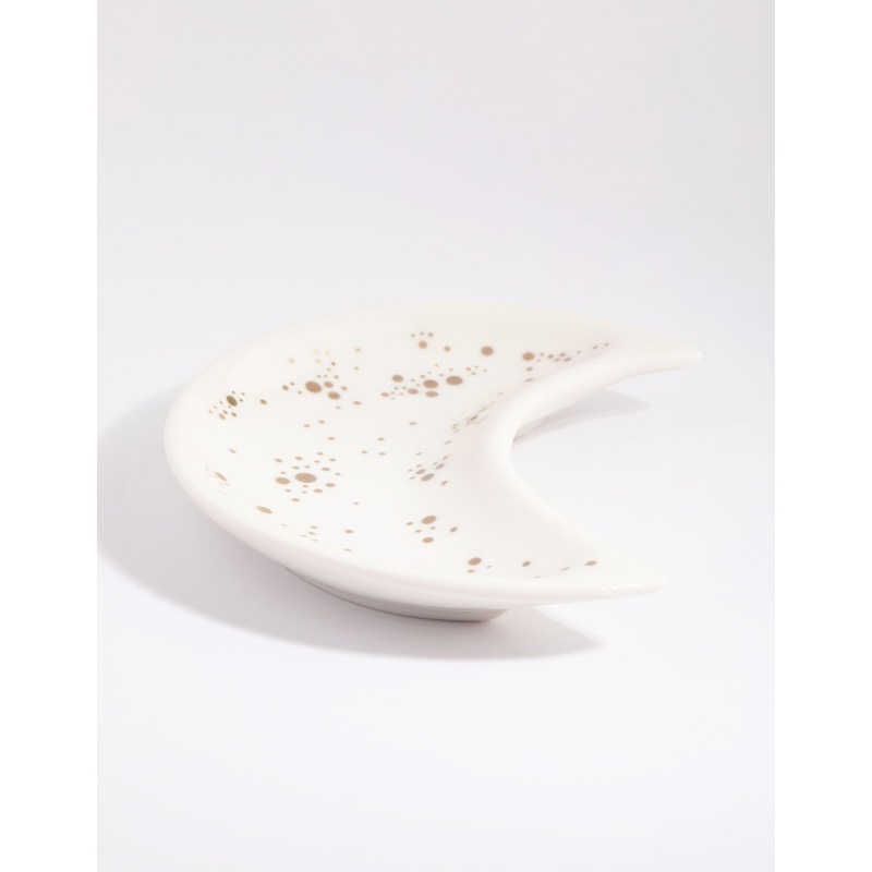 Moon Ceramic Trinket Tray