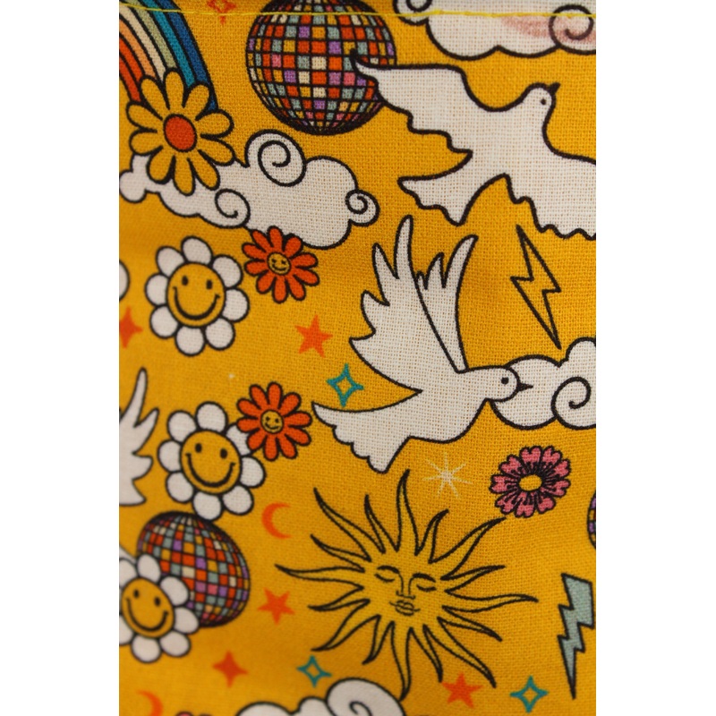 Handmade Pin Cushion & Thread Catcher – Disco Doves